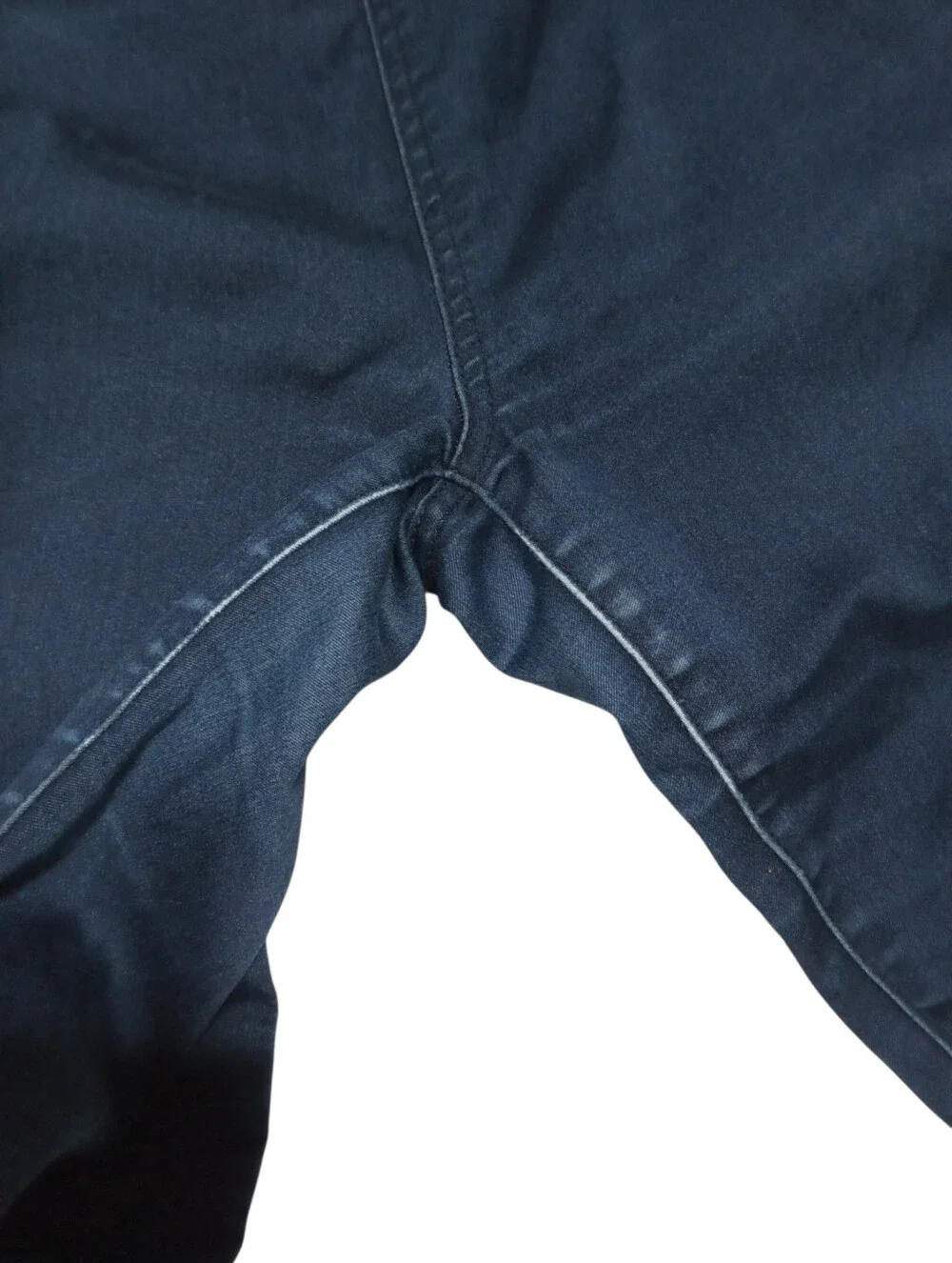 Tory Burch Stretch Side Zip Skinny Jeans Dark Indigo Pull On Denim Sz 26